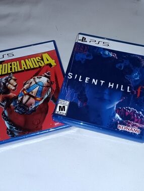 Sony PS5 Game Bundle - Borderlands 4 Red & Silent Hill f Blue